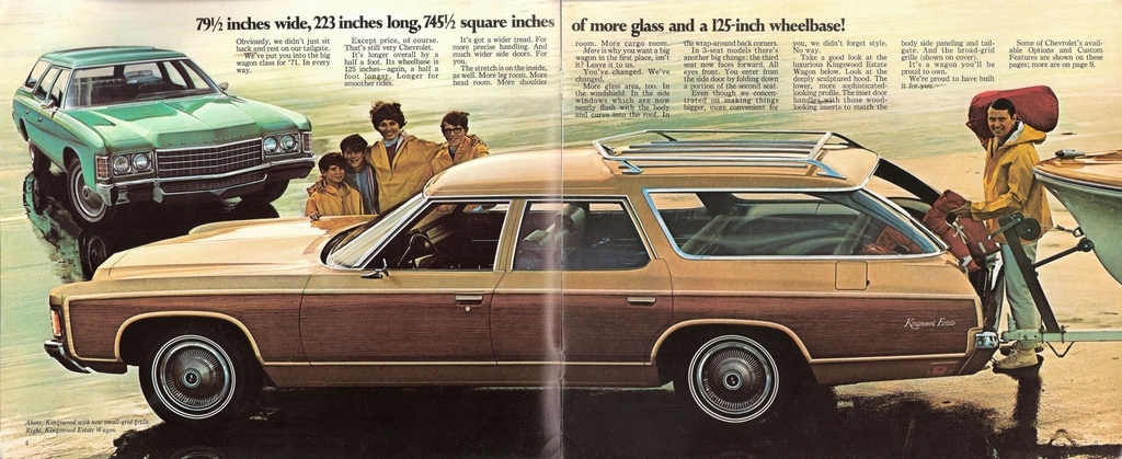 1971 Chevrolet Wagons Brochure Page 4